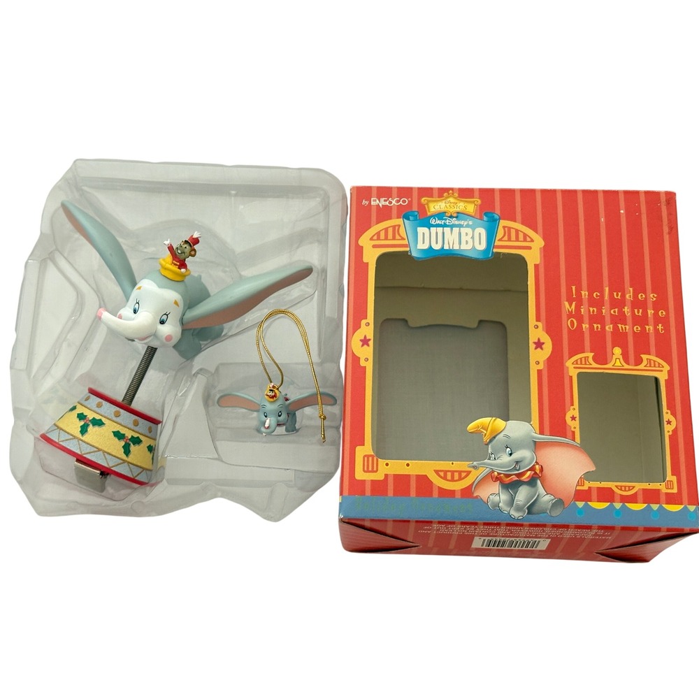 Disney Classics Dumbo Trembler Figurine & Miniature Ornament Enesco 329999T New